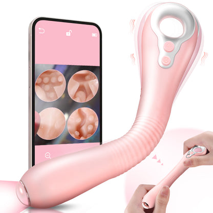 Saxitoe G Spot Vibrator Dildo Sex Toys Wireless Camera Version