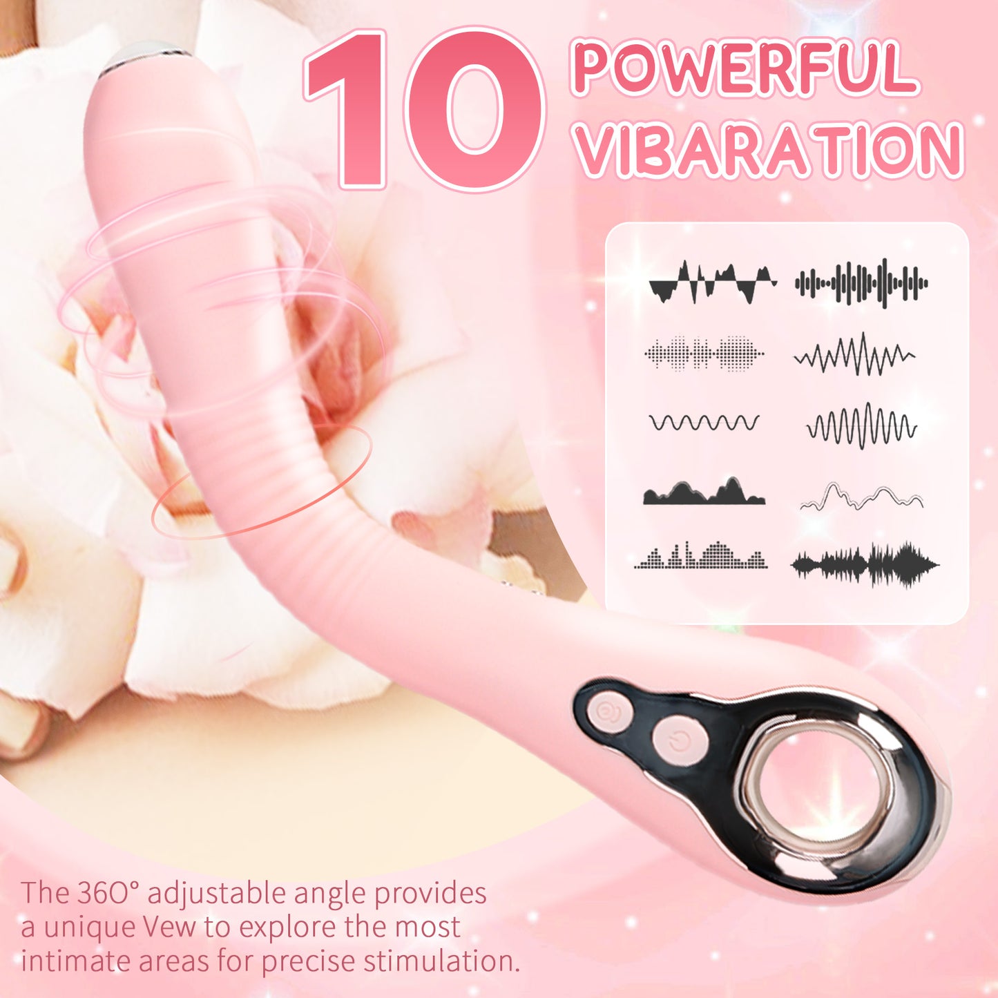 Saxitoe G Spot Vibrator Dildo Sex Toys Wireless Camera Version