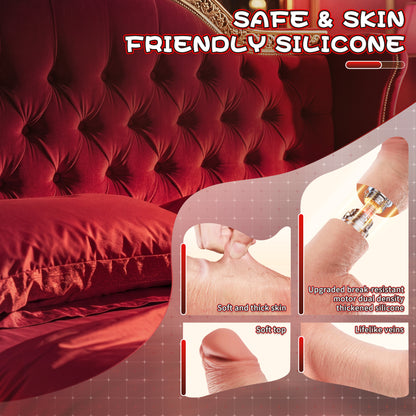 5.9-10.82 inch Insertable Realistic Dildo Vibrator with Strong Suction Cup