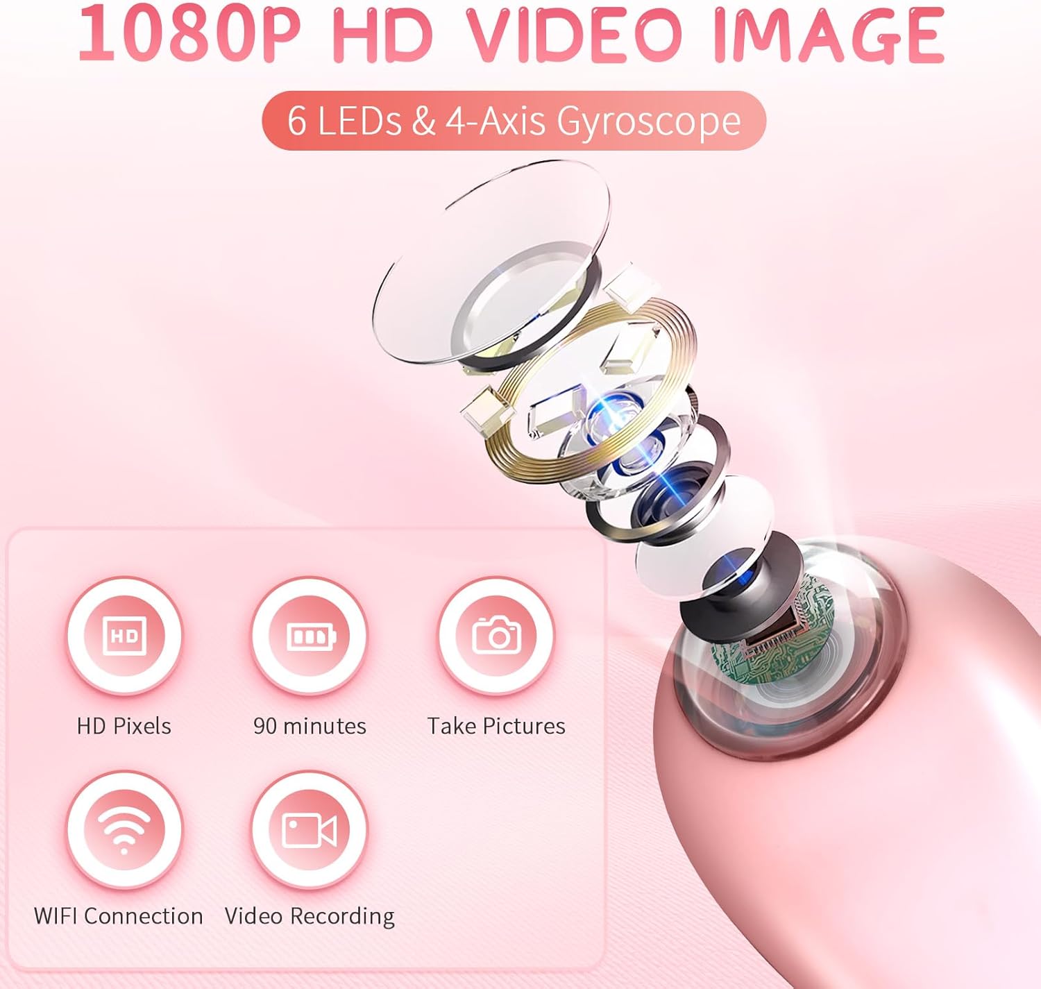 G Spot Vibrator Dildo Sex Toys with Wireless Camera & Bikini Nipple Vibrator Adult Women Sex Toys with Stripes for Breast Stimulation
